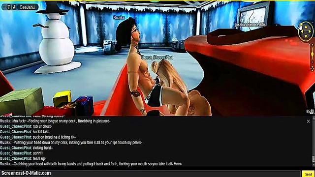 Chaee and Ruz X-Mas 3D Anime Porn Adventure