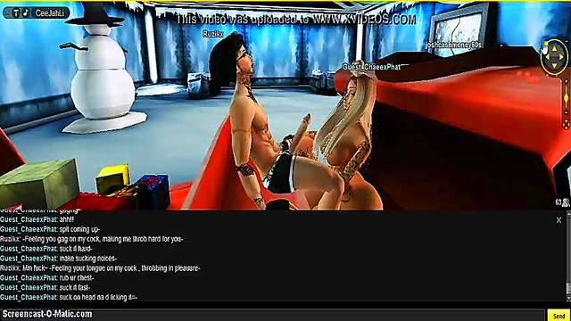 Chaee and Ruz X-Mas 3D Anime Porn Adventure