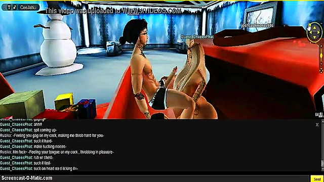 Chaee and Ruz X-Mas 3D Anime Porn Adventure