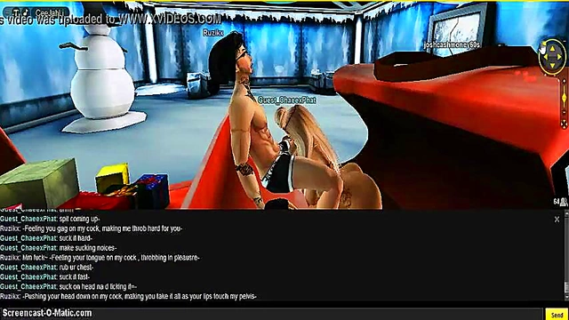 Chaee and Ruz X-Mas 3D Anime Porn Adventure