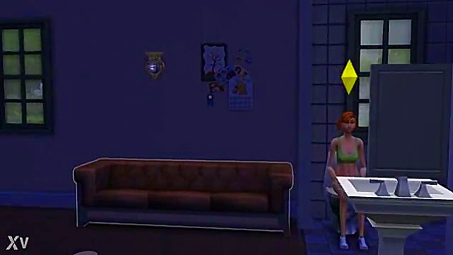Anime Sims Hot Action – Sexy Couple Gets Wild In Just 2 Minutes