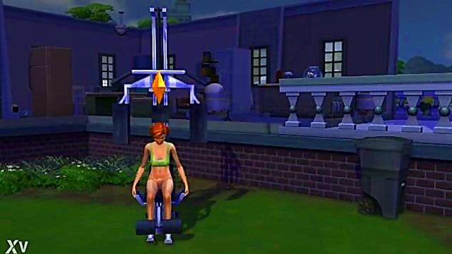 Anime Sims Hot Action – Sexy Couple Gets Wild In Just 2 Minutes