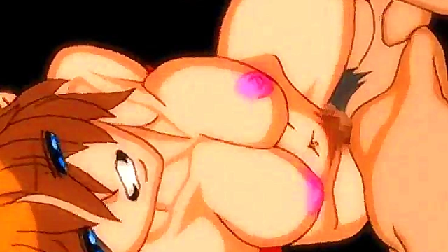 Big-Busted Anime Sprite Gets Pixel-Creapy Pleasure In Hot Hentai Scene