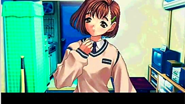 Horny Private Nurse Gives Mind-Blowing Blowjob In Eroge Hentai Scene