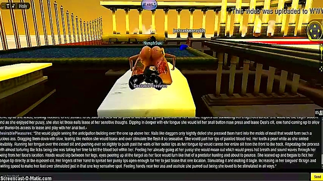 Nymph Seduces in 3D Anime Game for Intense DP Action