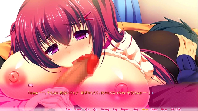 Japanese Big-Busted Anime Girls Engage in Sexy Eroge Paizuri Fantasies