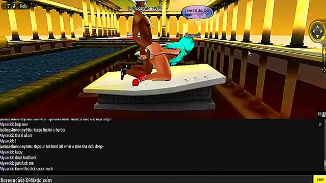 Cute Cartoon Cici Gets Fucked Anal in 3D Game Animation