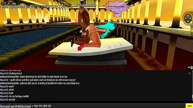 Cute Cartoon Cici Gets Fucked Anal in 3D Game Animation