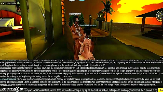 3D Hentai Beach Bang – Anime Chick Gets DP Action & Facial Fun