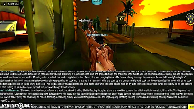 3D Hentai Beach Bang – Anime Chick Gets DP Action & Facial Fun