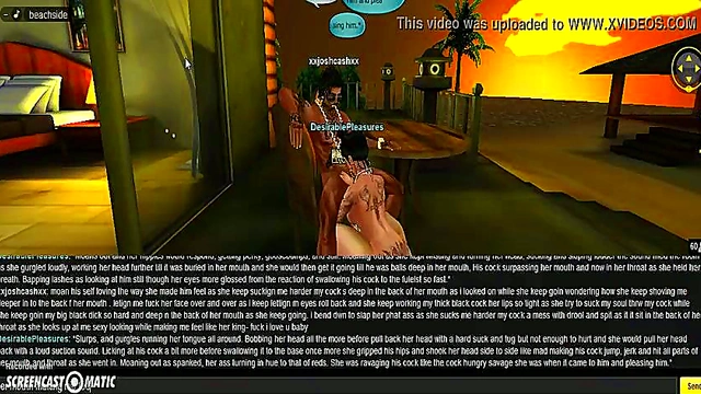 3D Hentai Beach Bang – Anime Chick Gets DP Action & Facial Fun