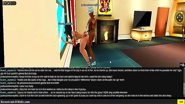 3D Hentai Couple Gets Wild in Hotel Room for Intense Game Play Session
