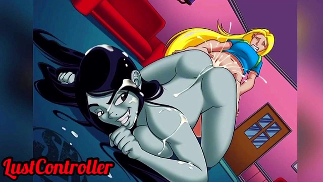 Horny Marceline from Adventure Time Slides into Lustful Nintendo Kisses Compilation