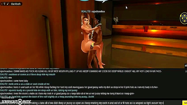 3D Hentai Game Porn – R3al Shower Scene With Animated IMVU Characters