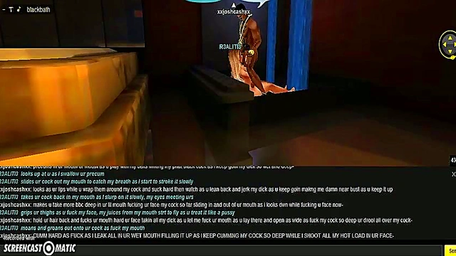 3D Hentai Game Porn – R3al Shower Scene With Animated IMVU Characters