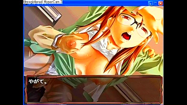 Cute Anime Chick Kumiko Gets naughty In Eroge Adventure