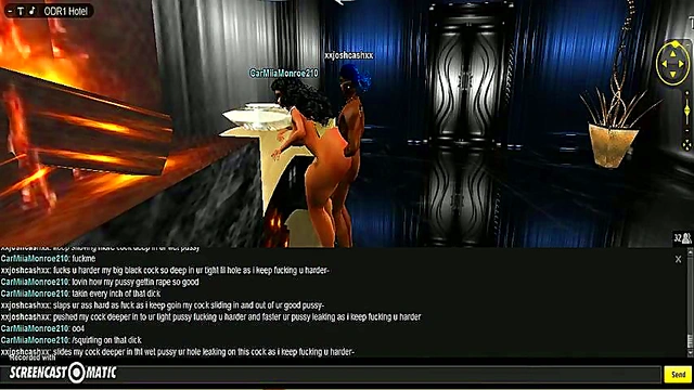 Carmiia Gold Seduces in 3D Room for Hot Anime Porn Action