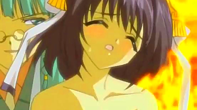 Hentai Anime Toon Girl Rides Dick Hard for Juicy Creampie Finish