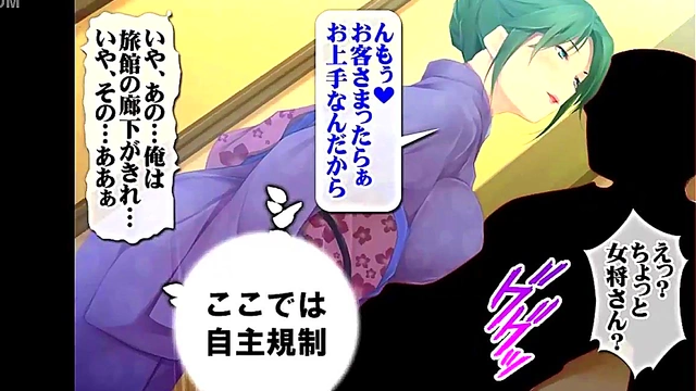 Hentai Anime Journey – Japanese Comic Couple’s Mid-Adventure Blowjob & Cummings