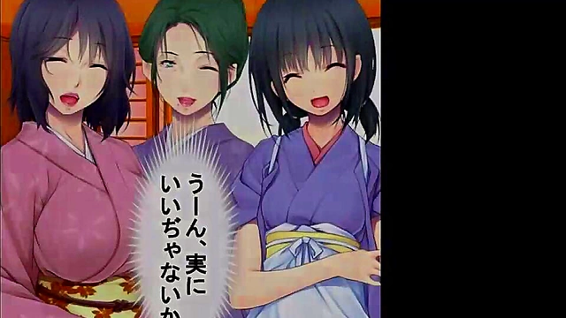 Hentai Anime Journey – Japanese Comic Couple’s Mid-Adventure Blowjob & Cummings