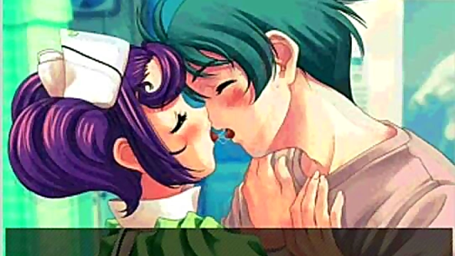 Horny Private Nurse Gives Intense Hentai Blowjob With Eroge Charm