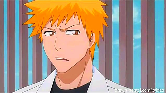 Bleach Cartoon Couple Engage in Hot Animated Hentai Action