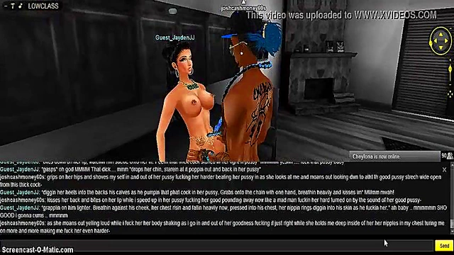 3D Hentai Game Animation – IMVU Porn Adventure With Busty Anime Girls