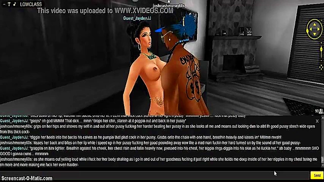 3D Hentai Game Animation – IMVU Porn Adventure With Busty Anime Girls