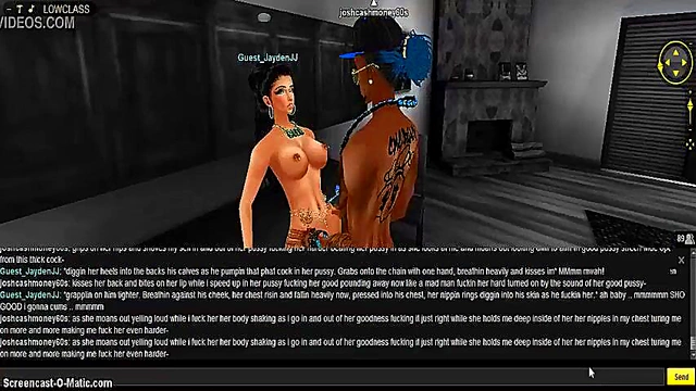 3D Hentai Game Animation – IMVU Porn Adventure With Busty Anime Girls