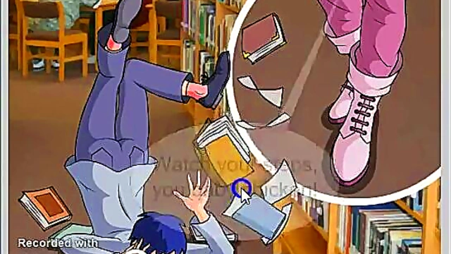 Hentai Game Seduction – Anime Cutie Gets naughty With Her Toy