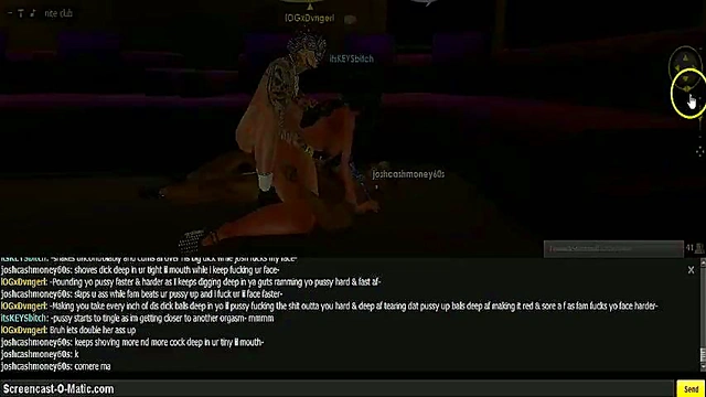 3D Hentai Cartoon Game Gangbang – IMVU Style Animated Orgy