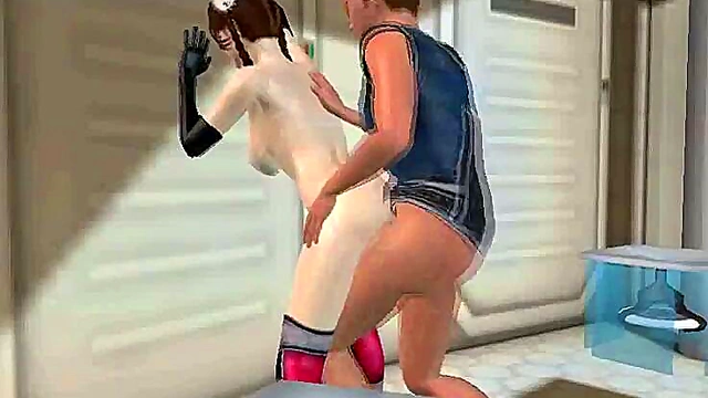 Foxy 3D Brunette Babe Gets Fucked Hardcore On Spaceship