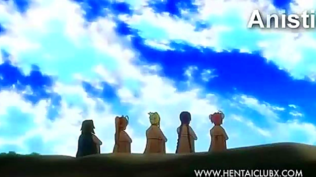 Sexy Anime Girl Monsta Strips Nude in Ecchi Hentai AMV