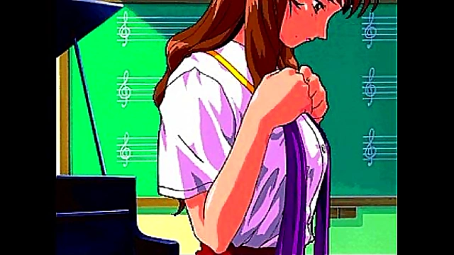 Retro Anime Game Romance – Hot Hentai Couple Enjoy Intense 8-Minute Session