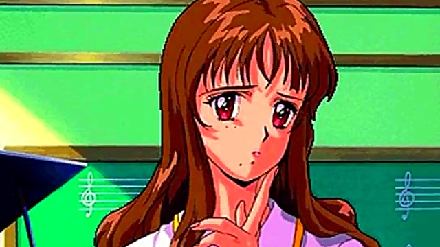 Retro Anime Game Romance – Hot Hentai Couple Enjoy Intense 8-Minute Session