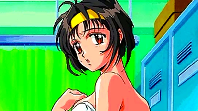 Retro Anime Game Romance – Hot Hentai Couple Enjoy Intense 8-Minute Session