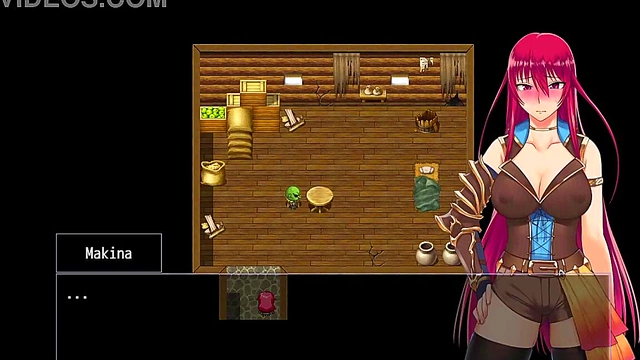 Makina Fucks Goblin in Hot Hentai Game Scene