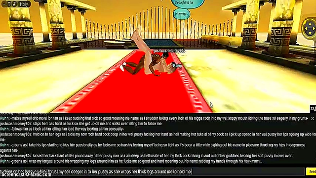 Greek Kuhn Takes 3D Hentai Dick In Steamy IMVU Game Animation