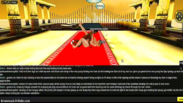 Greek Kuhn Takes 3D Hentai Dick In Steamy IMVU Game Animation