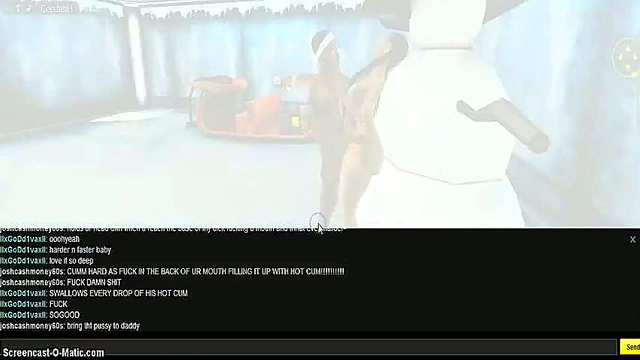 3D Anime Diva X-Mas Porn Adventure With Game IMVU Action