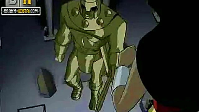 Superman Pleases Wonder Woman With Anal, Blowjob & Creampie Facial