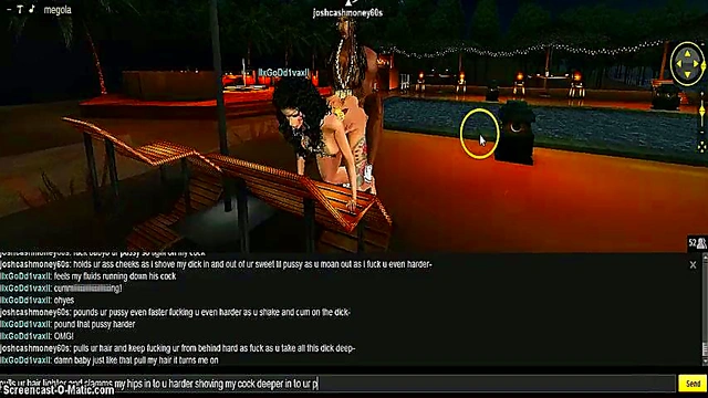 3D Diva Beach Porn – Animated Game IMVU Sex Session