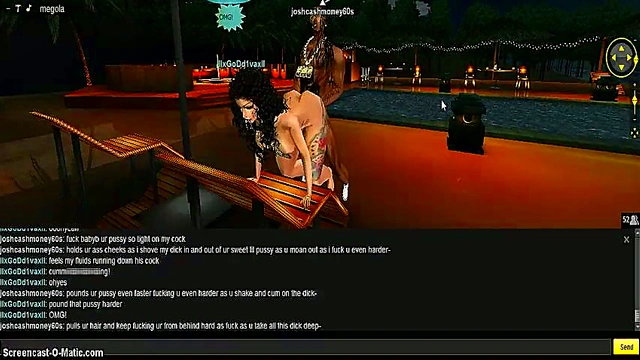 3D Diva Beach Porn – Animated Game IMVU Sex Session