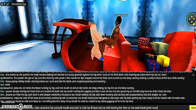 YASS X-MAS – 3D Anime Babe Seduces You in Festive Holiday Porn Adventure