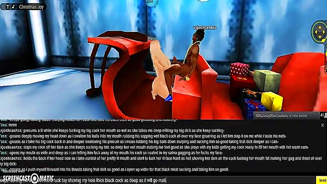 YASS X-MAS – 3D Anime Babe Seduces You in Festive Holiday Porn Adventure