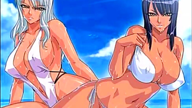 Hentai One Piece – Boa & Nami Take Turns Pleasing Robin In Steamy Anime Sex Scene
