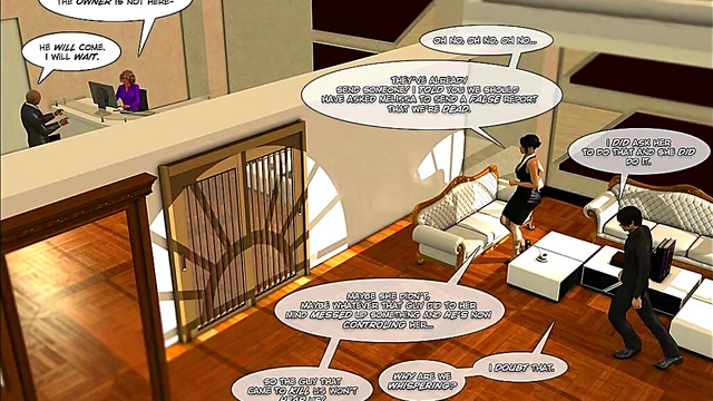 MILF With Big Tits Fucks Big Dick Lingerie Hottie In 3D Anime Cartoon