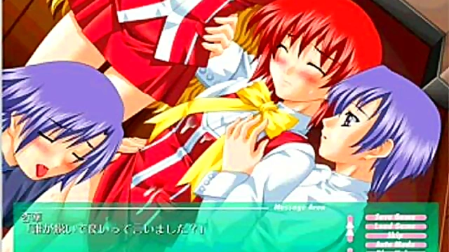 Horny Eroge Couple Engages in Steamy Hentai Sex Session