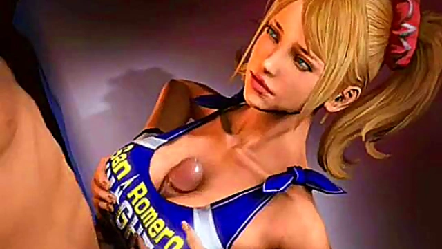 Cheerleader Juliet Starling Nails TitJob Fantasy With Naughty Punishment