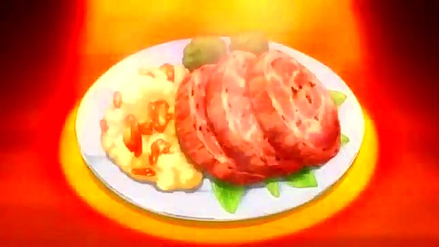 Soma from Shokugeki no Souma Tastes Sweet Anime Action